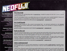 Tablet Screenshot of fuji.drillspirits.net